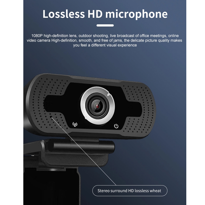 Web Cam 1080P Computer PC USB Webcam Camera FHD Webcams