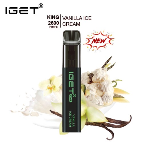 Original IGET KING Disposable Vape Device Cool Peach