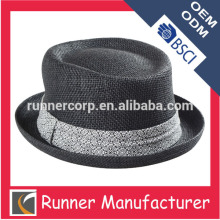 High quality cheap mens straw boater hat