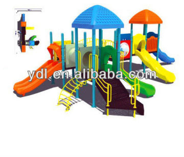 Popular Outdoor Kids combination slides outdoor playground equipment