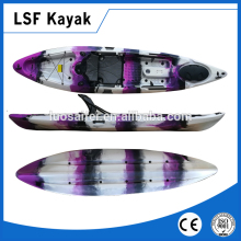 Leisure life recreation kayak / pedal kayak with foot rest