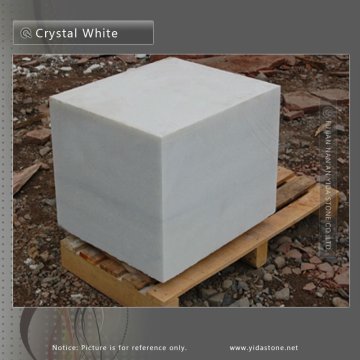 Natural China White Marble Crystal White Block