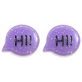 42mm Crescent Moon Shape Resin Cabochon Flatback Star with Simulation Diamond Decoration for Hair Grippers Hair Tie AccessoryMix