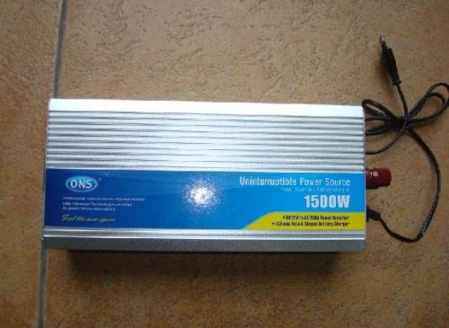 solar power inverter with charger 1500W