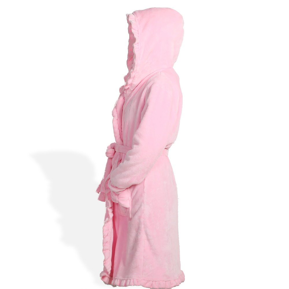 Long Fleece Bathrobe