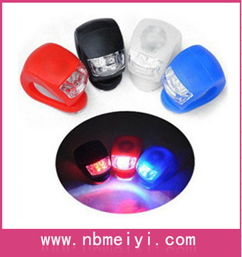 mini silicone led bike light