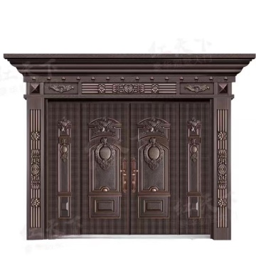 Villa Front Entry Gate Design HTX-9078