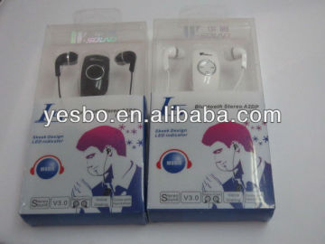 2013 popular headset bluetooth for iphone 5