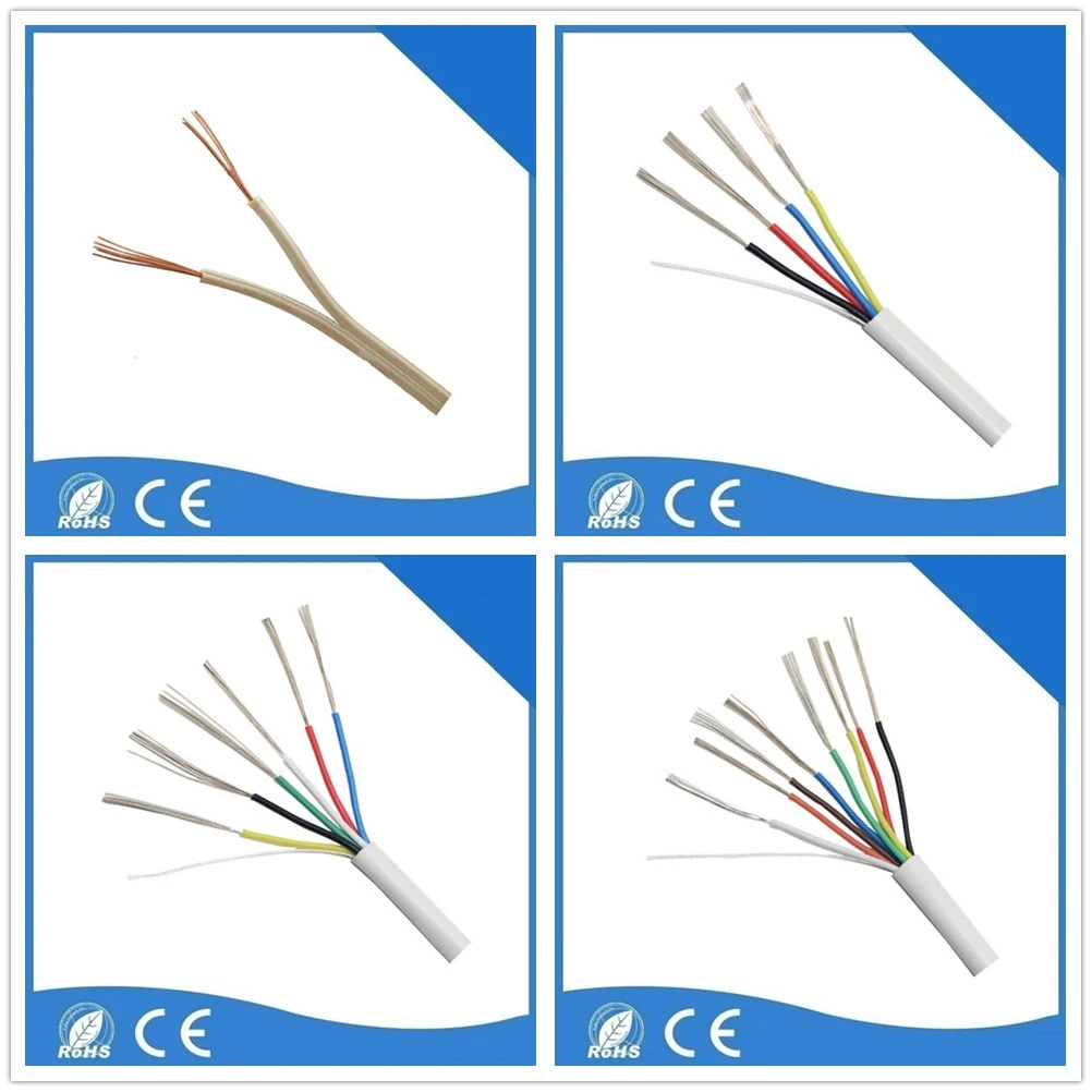Flexible Alarm Cable 6 Cores Security Data Cable