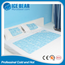 Reusable PCM cooling bed pad cool therapy for summer days