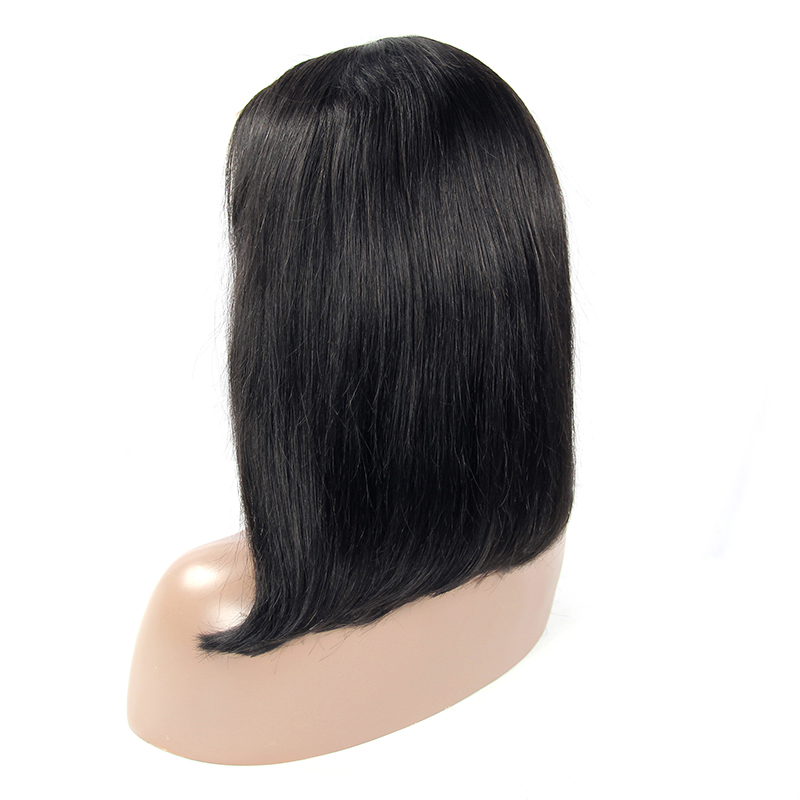 Factory price cheap virgin human hair short curly bob, lovely 13*4 hd frontal bob wig,100% human hair wigs