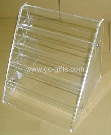 Transparent Plastic Gifts Display Stand 