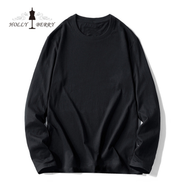 Basic Model O-neck Soft Basic Model Black Man Fleeces Men's Hoodies