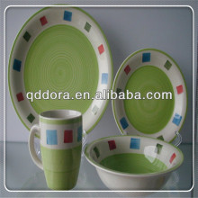 fine dinner set,hand painted dinner set,stoneware dinner set