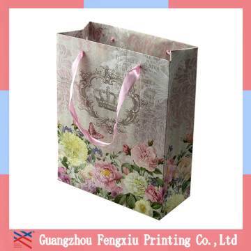 High Quality Luxury Custom Pretty Paper Gift Bags