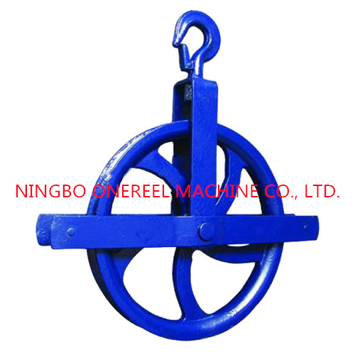 Steel Single Roofing Sheave Pulley Block