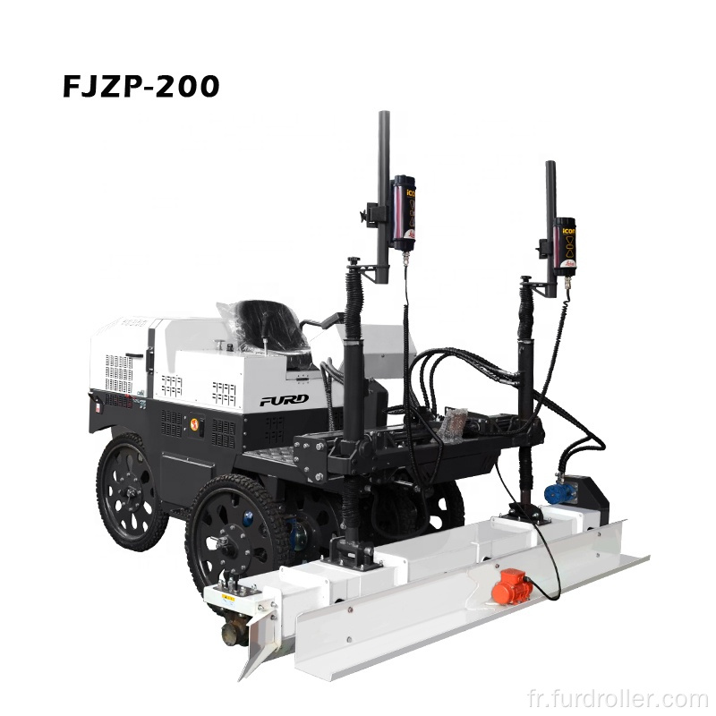 Chape concrète de mise à niveau automatique de machine de chape de laser avec le moteur à deux cylindres