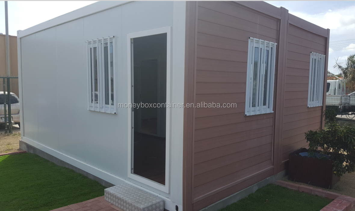 High Quality Flat pack container house prefabricated as site prefab house and container office accommodation for sale