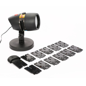 12 Cards Slide Show Christmas Halloween Projection Light