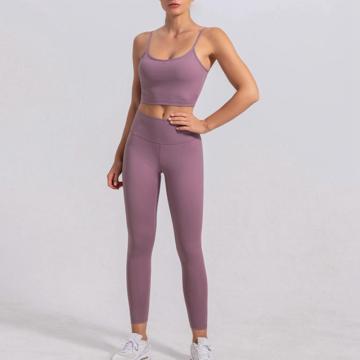 Conjunto de roupas de ginástica feminina para fitness