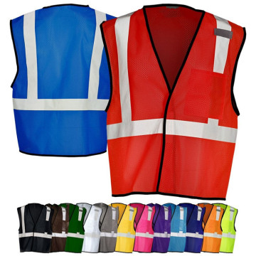 customized logo safety high vest reflective jacket