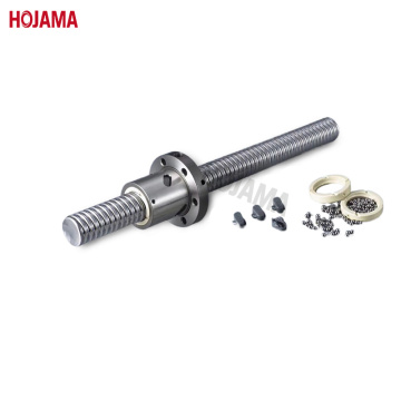 32mm Ball Screw and Nut End Machined Ballscrew
