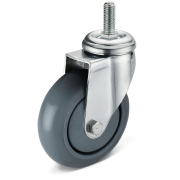 12 Series PU Screw Movable Caster Wheels