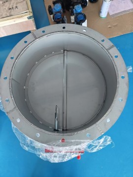 Flange butterfly valve - fire valve