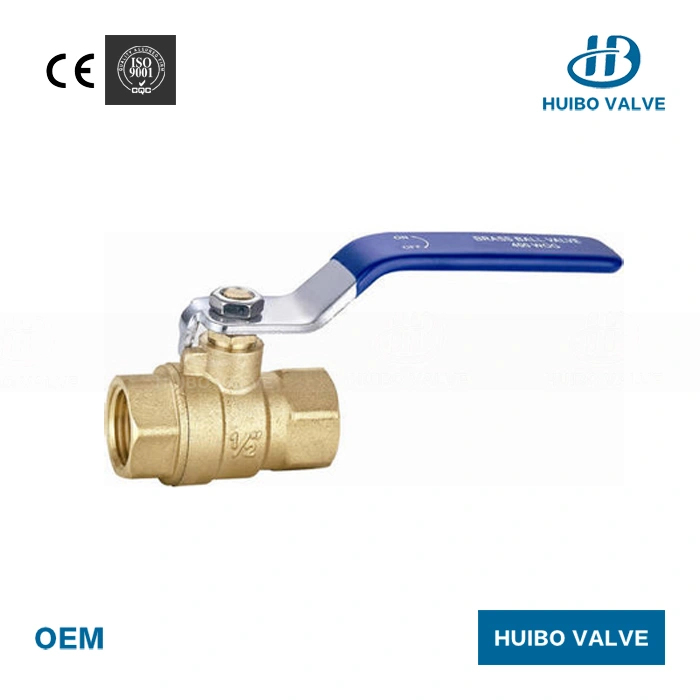 China 1/2''-2''inch Cast Iron Handle Brass Female Ball Valve