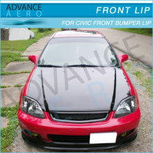 FOR 99 00 EK HONDA CIVIC MUGEN FRONT BUMPER LIP SPOILER URETHANE BODY KIT
