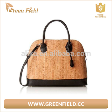 Recyclable cork shopping bag luxury cork shopping bag