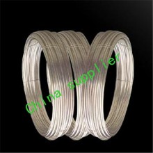 In coil hot dipped galvanized flat wire/flat brass wire/flat stitching wire