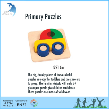 Direct sales early learning MDF nursery school alphabet puzzle toy