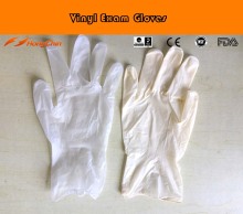 powdered/powder free vinyl gloves/medical disposable/working glove