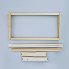 2019 Beekeeping deep bee hive wood bee frame