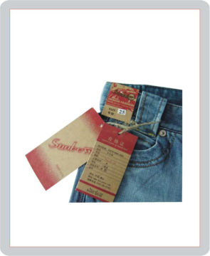 eas clothing hangtag/with soft label inside