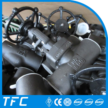 API 602 tapa atornillada valvula de globo