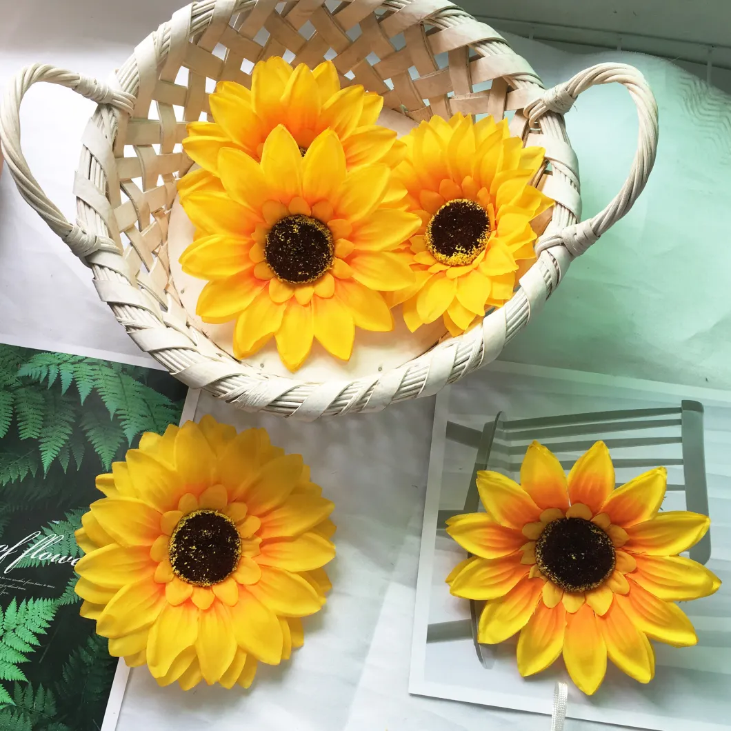 Artificial Sunflower Silk Sunflowers for Home Party Decoration Wedding Decor