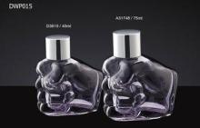 Ladies / Mens 40ml 75ml Empty Glass Perfume Bottles Fist De