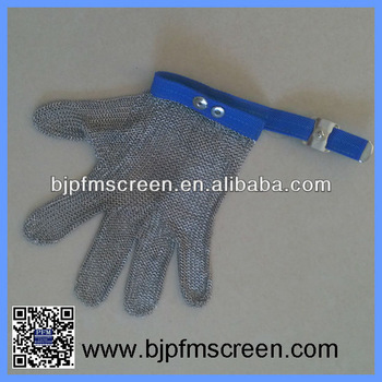 Metal Mesh Safety Gloves For Butcher