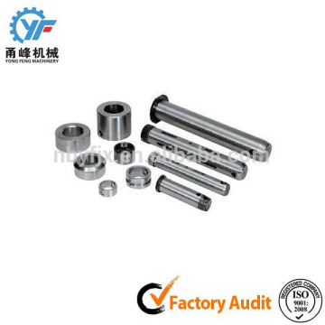 Bulldozer bucket pin and bushing, bucket pin and bushing and bulldozer track bushing and pin