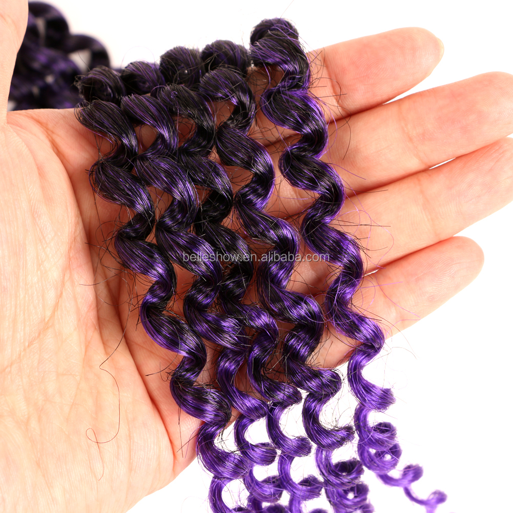 Hot sell Passion Twist Hair Water Wave Synthetic Braids For passion twist hair supplier