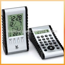 double side clock with calculator and calendar digital clock