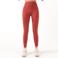 Pantalon d&#39;entraînement à la taille Running Peach Hip