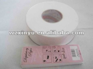 Chemical bond hair removal strips for hair dressing
