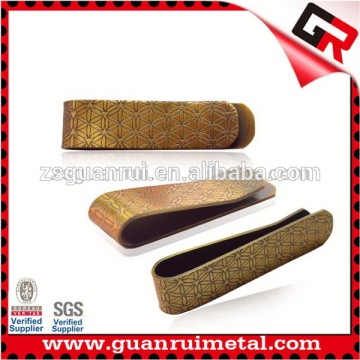 Newest hot-sale online metal money clip