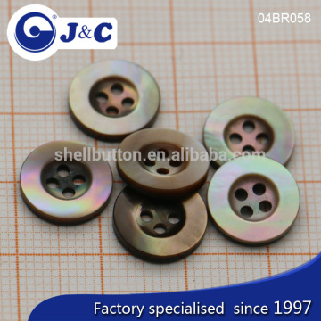 J&C Brown MOP shell buttons,pearl shell buttons for fashion shirt.BR058, BR061