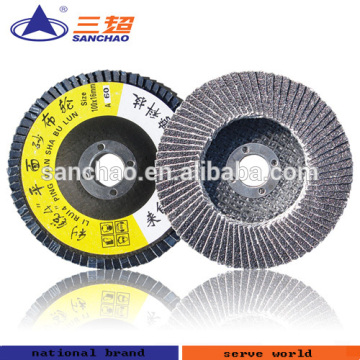 4" Aluminum Oxide Abrasive Flap Disc Manufacturer
