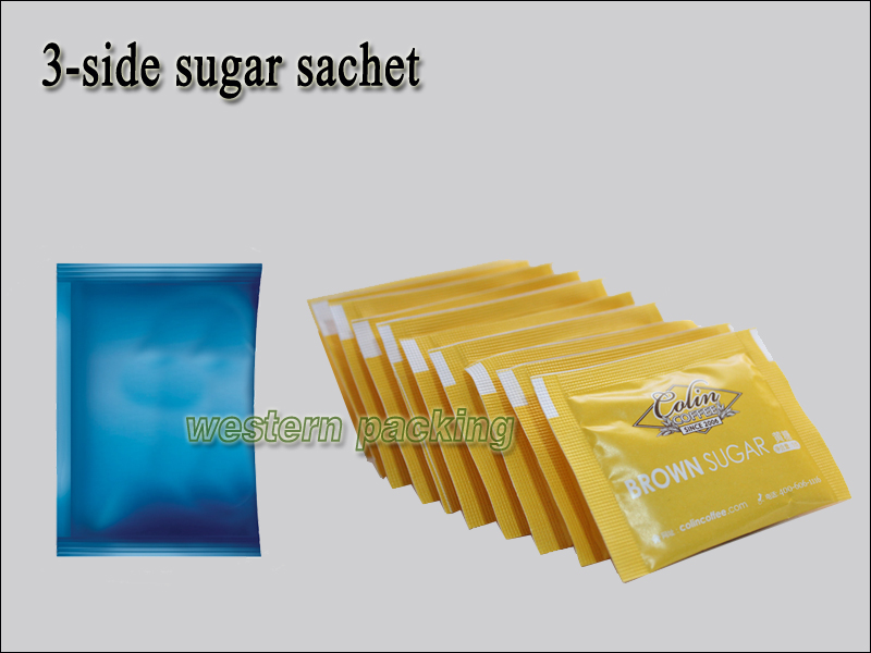 Single line portable salt sachet packing machine