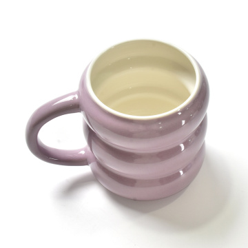 Tazas de café hechas a mano de neumáticos de estilo nórdico